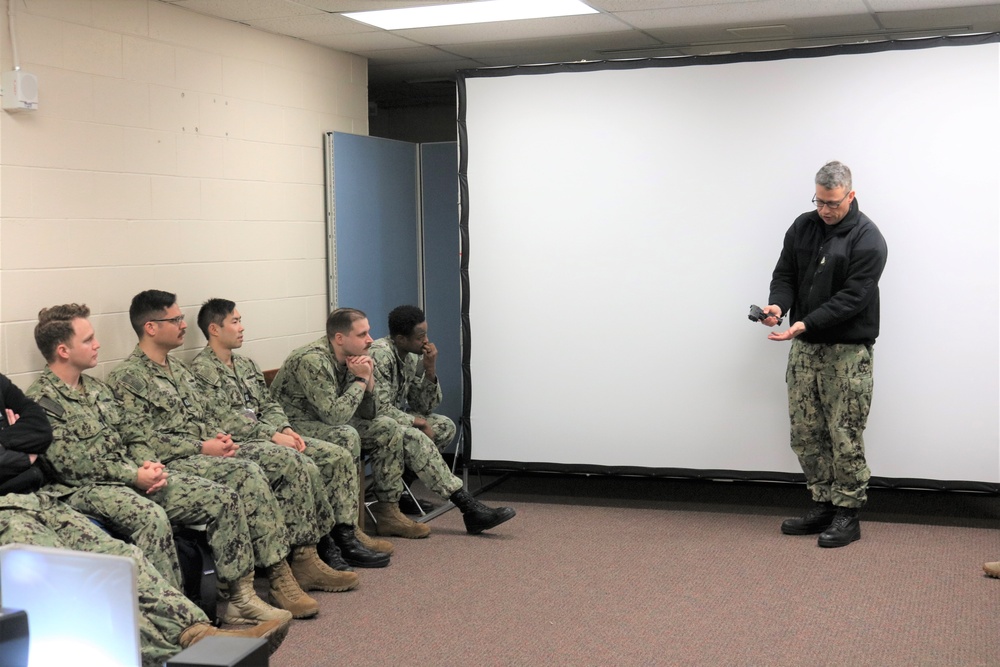 Surface Warfare Schools Command Provides Small Arms Familiarization Training to Surface Warriors