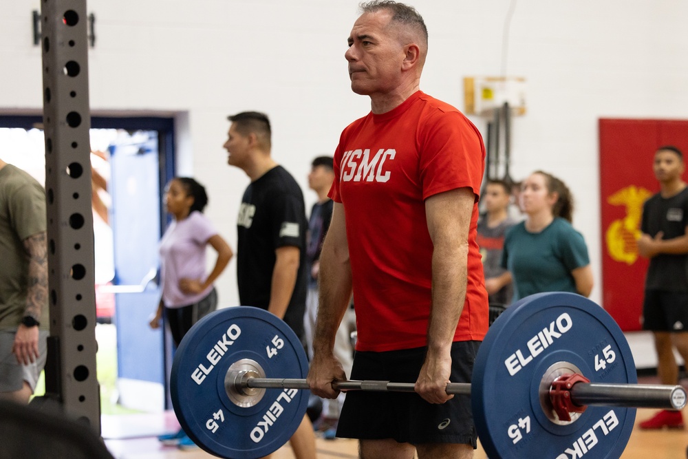 MARFORCOM Marines perform WARR (Warrior Athlete Readiness and Resilience) Training