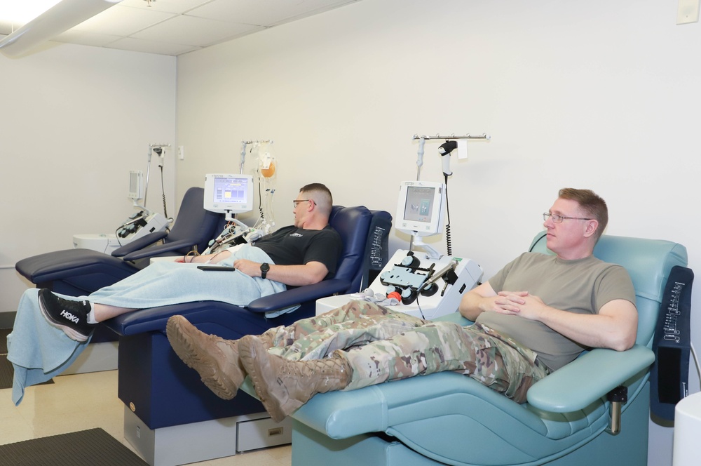 Tripler Blood Donor Center Works with Local Units to Help Military Readiness