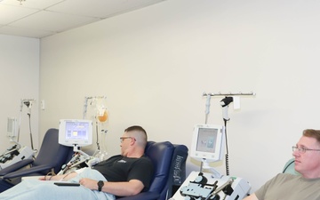 Tripler Blood Donor Center mission works with local units to help military readiness