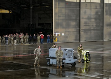 165th Airlift Wing flies its 1st C-130J Super Hercules to Savannah from Lockheed Martin