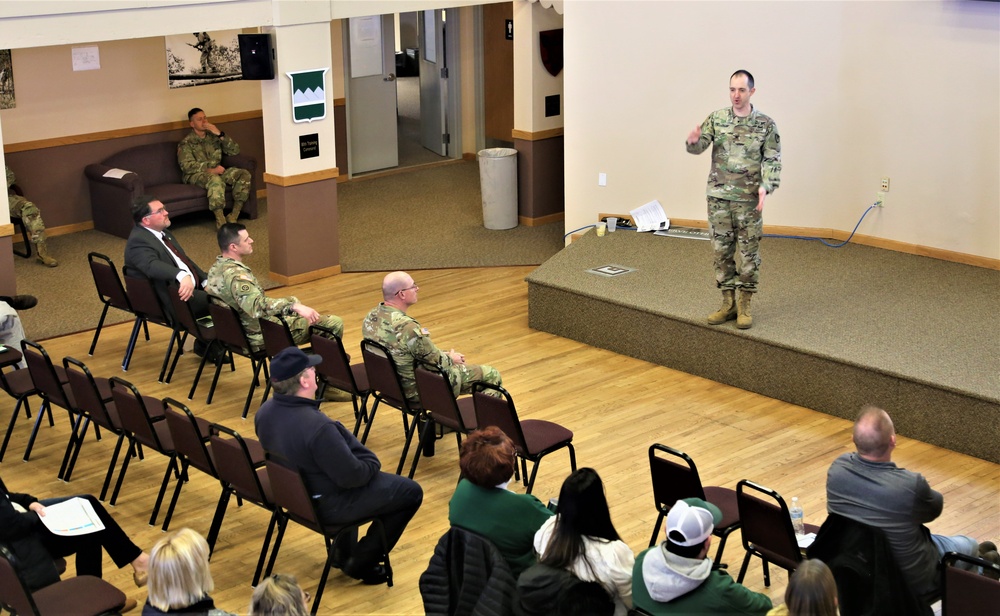 Fort McCoy Garrison commander