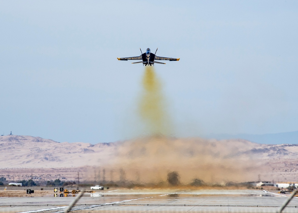 Blue Angels Conduct Winter Training in El Centro