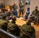 Lt. Gen. David A. Ottignon, The Commanding General of II Marine Expeditionary Force Visits CLB-6 In Norway