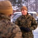 Lt. Gen. David A. Ottignon, The Commanding General of II Marine Expeditionary Force Visits CLB-6 In Norway