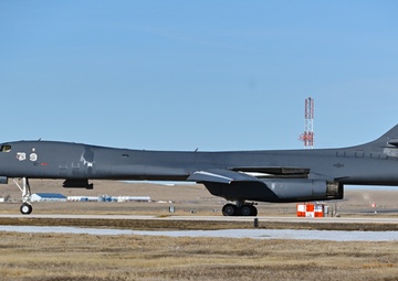 Ellsworth bombers take-off for Dyess AFB