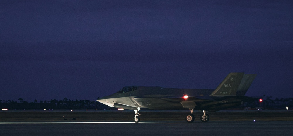 F-35A Night Flying