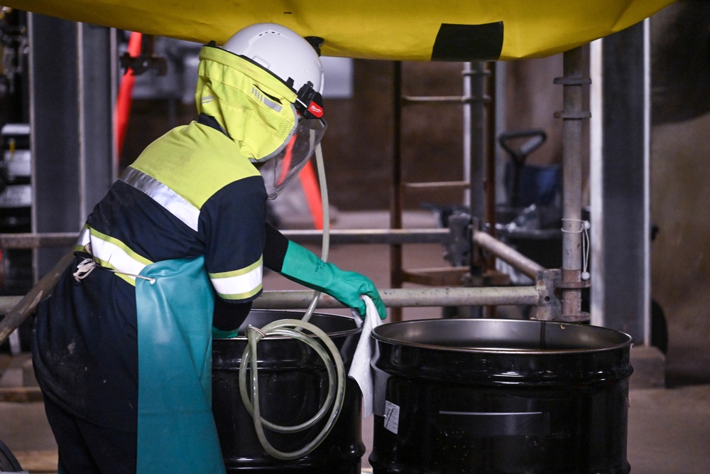 JTF-RH Continues Residual Fuel Removal at Red Hill Bulk Fuel Storage Facility