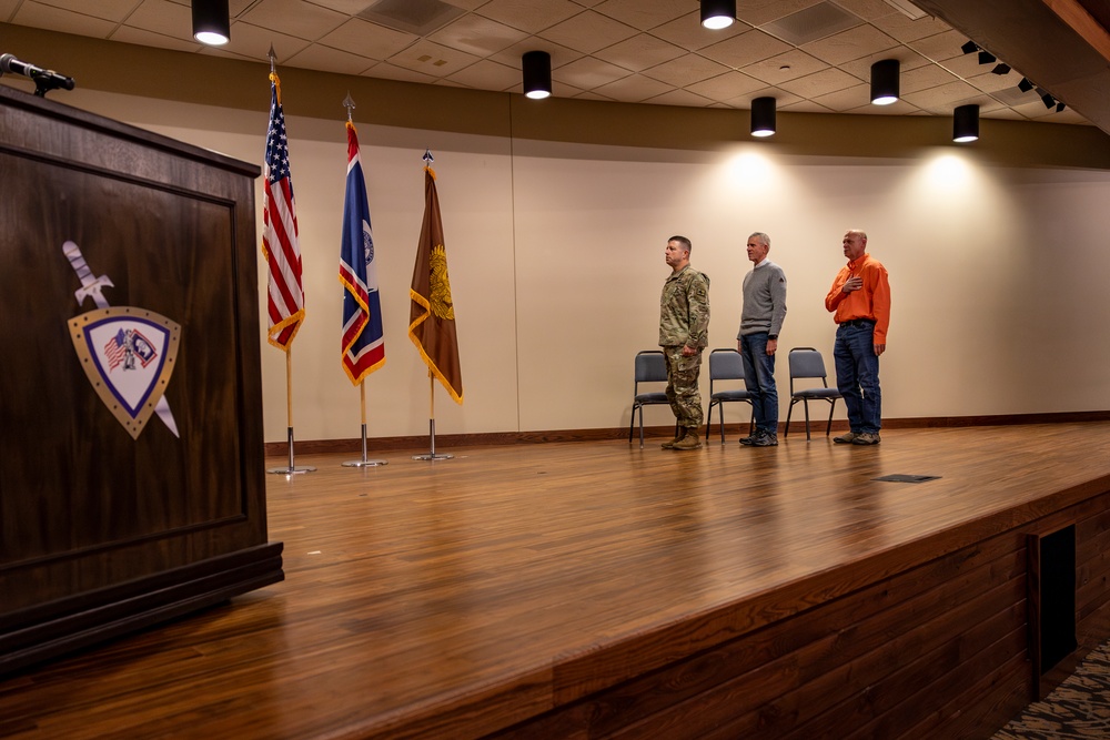 CW5 Drost retires from the Wyoming Army National Guard after 38 years of service