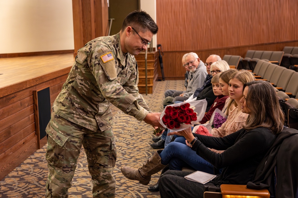 CW5 Drost retires from the Wyoming Army National Guard after 38 years of service