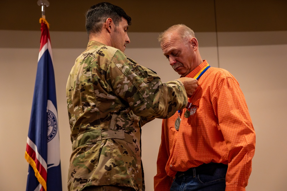 CW5 Drost retires from the Wyoming Army National Guard after 38 years of service