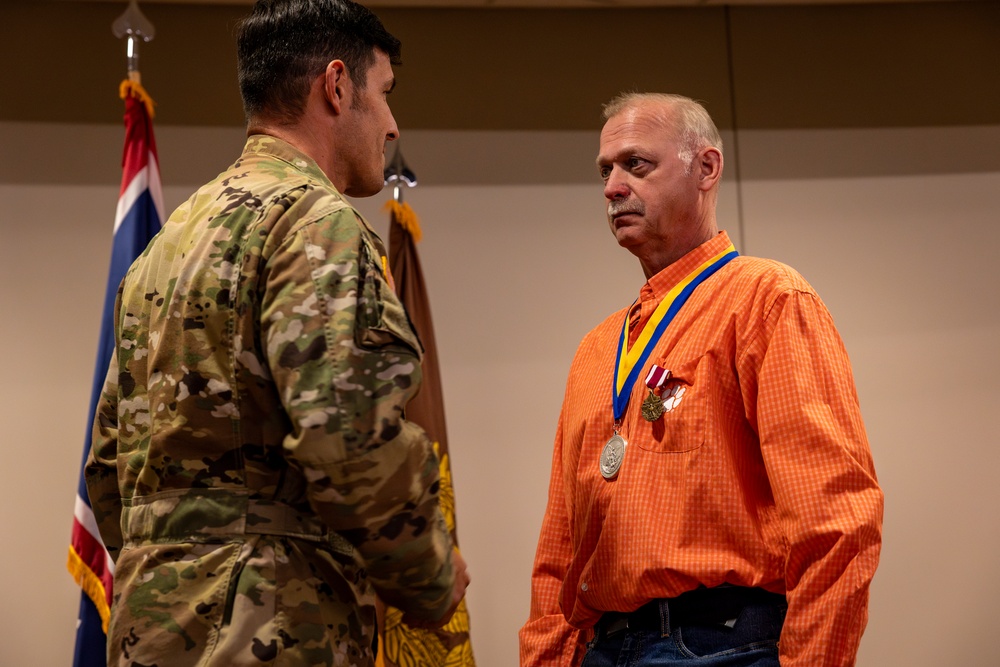 CW5 Drost retires from the Wyoming Army National Guard after 38 years of service