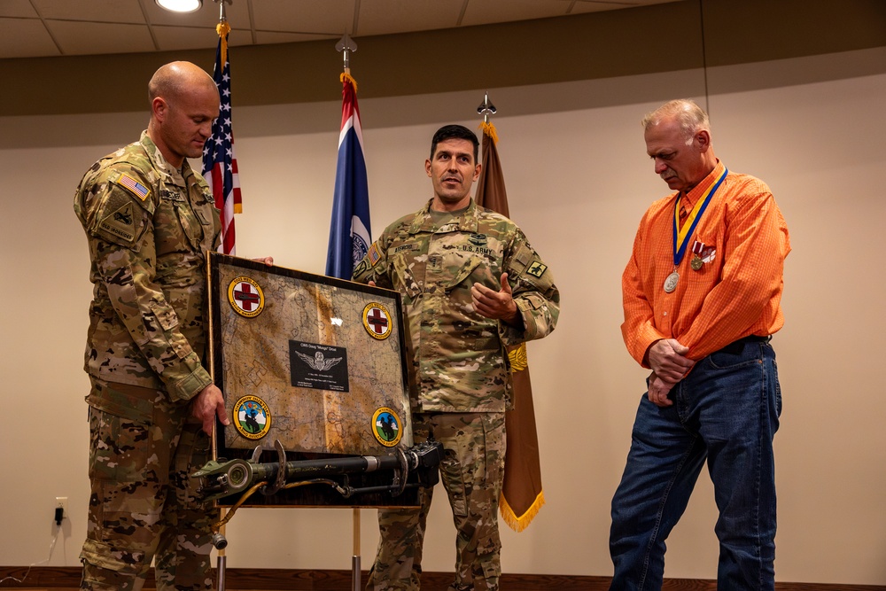 CW5 Drost retires from the Wyoming Army National Guard after 38 years of service