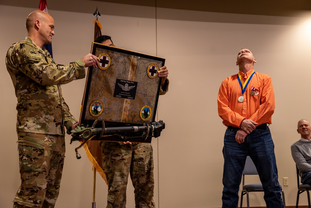 CW5 Drost retires from the Wyoming Army National Guard after 38 years of service