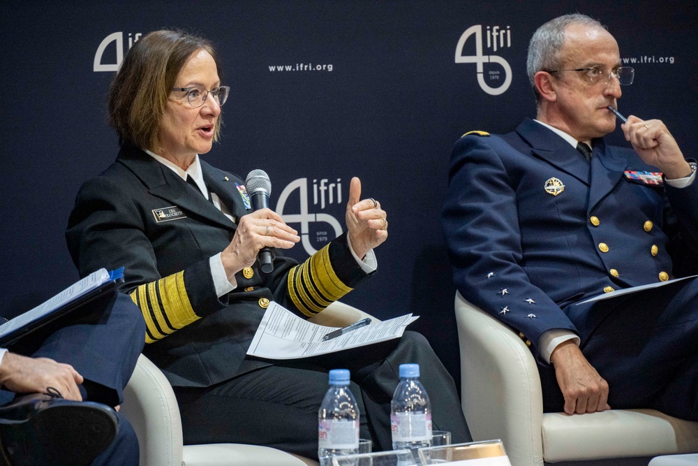 CNO attends the Paris Naval Conference