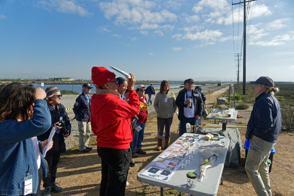 Local community tours NWSSB during Seal Beach National Wildlife Refuge