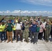 Base personnel, along with members from the Friends of the Seal Beach National Wildlife Refuge