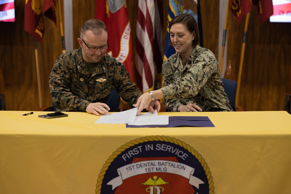 1st DEN BN &amp; NHCP MOA Signing