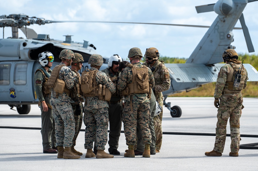 Joint aircraft refueling training on the Pacific Regional Training Center – Andersen