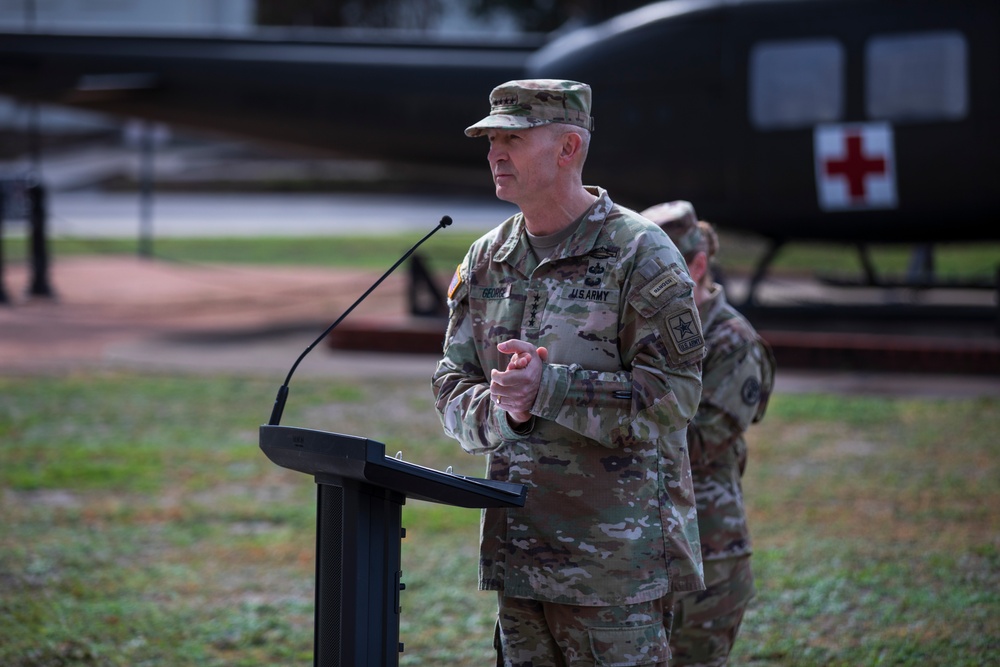 Lt. Gen. Izaguirre promotion ceremony