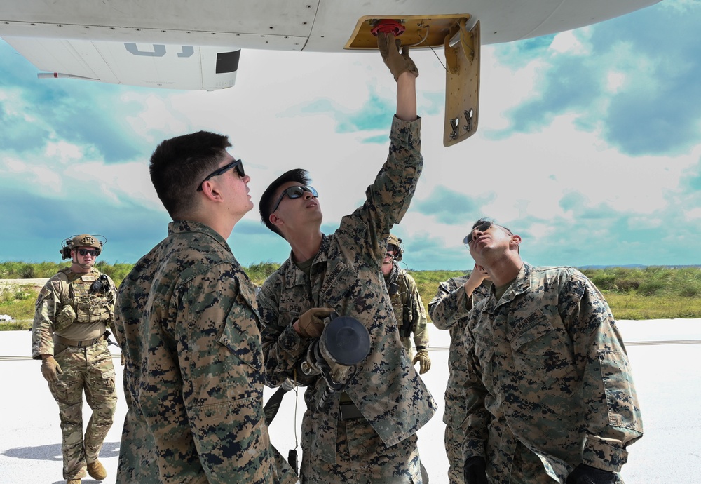 Joint aircraft refueling training on the Pacific Regional Training Center – Andersen