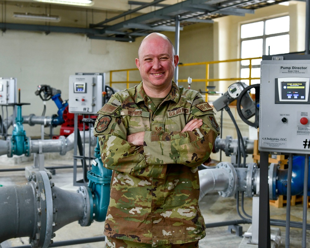 SSgt Micah Brewer Supervisor of the Month
