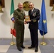 Maj. Gen. Sofge visits the Italian Fleet Headquarters