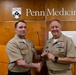 Navy Surgeon General Visits University of Pennsylvania Medical Center