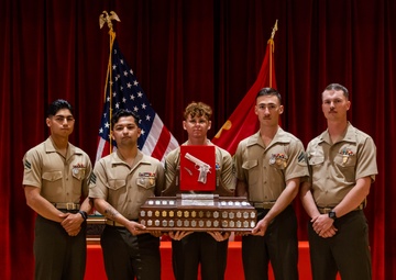 9th ESB Pistol Team Win Shively Trophy