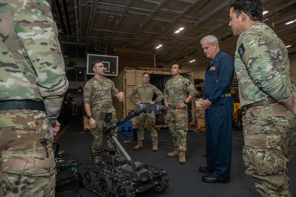 EOD Tests Tools Aboard Theodore Roosevelt