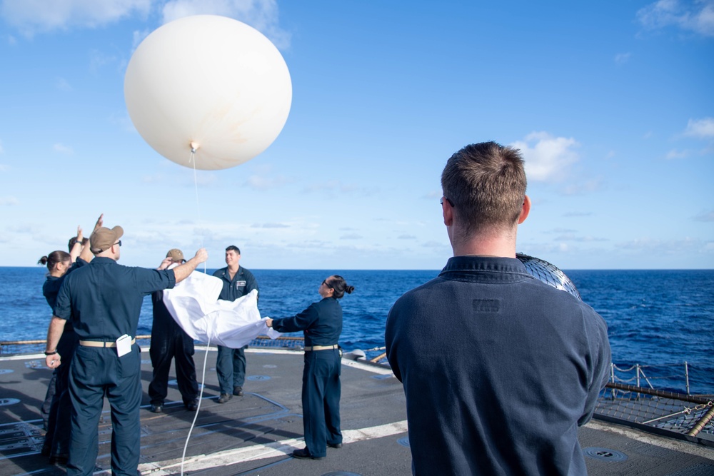 Lake Erie Conducts BMDS Calibration Test