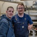 Coast Guard Cutter Polar Star (WAGB 10) engineering department conducts repairs underway