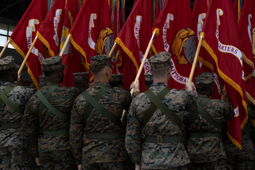 III Marine Expeditionary Force Change of Command