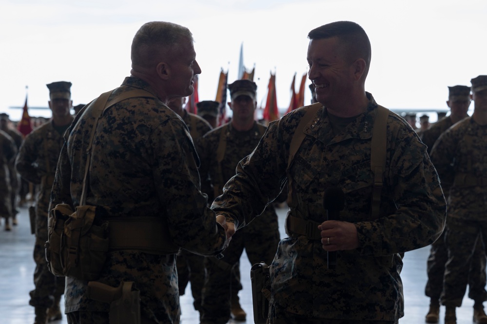 III Marine Expeditionary Force Change of Command