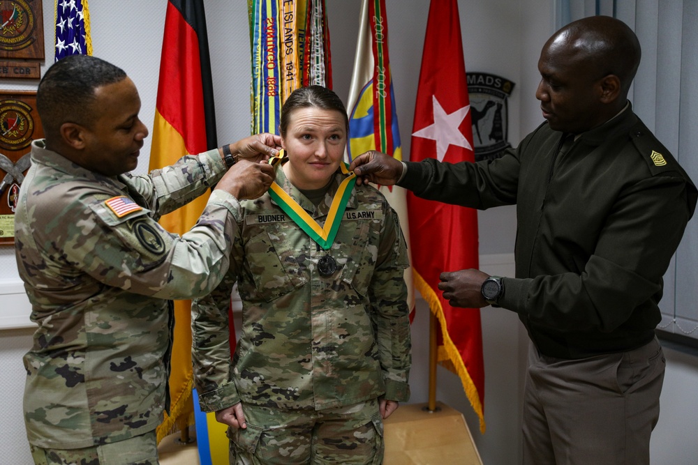 21ST TSC CAPTAIN AWARDED THE ORDER OF THE MARECHAUSSEE