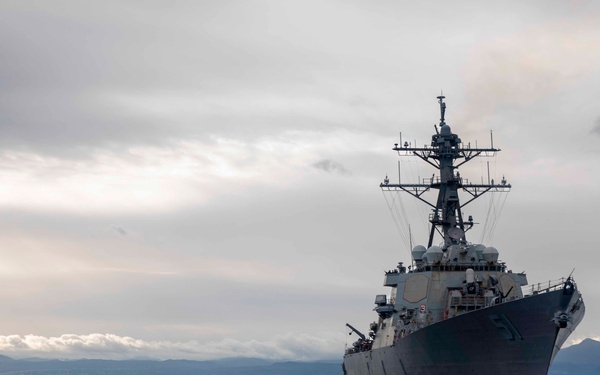 ARB Transits Mediterranean Sea