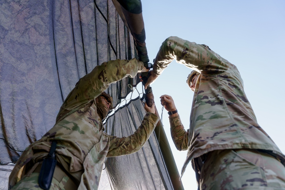 Sky Soldiers Relocate The Tactical Operations Center during Repel Resolve II