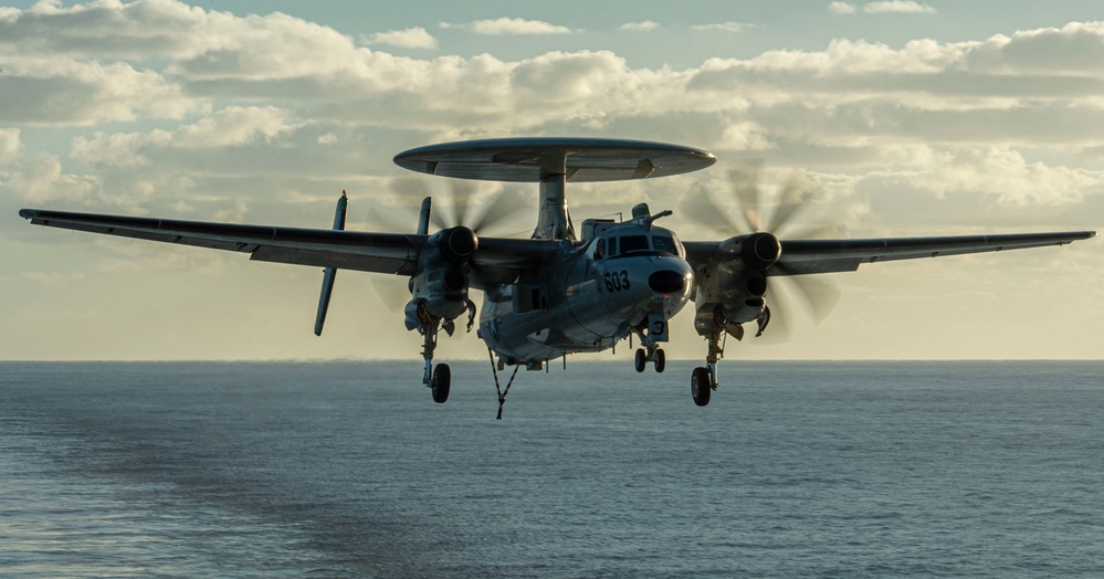 Theodore Roosevelt Flight Ops in U.S. 7th Fleet