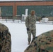 Quantico Marines train in the snow