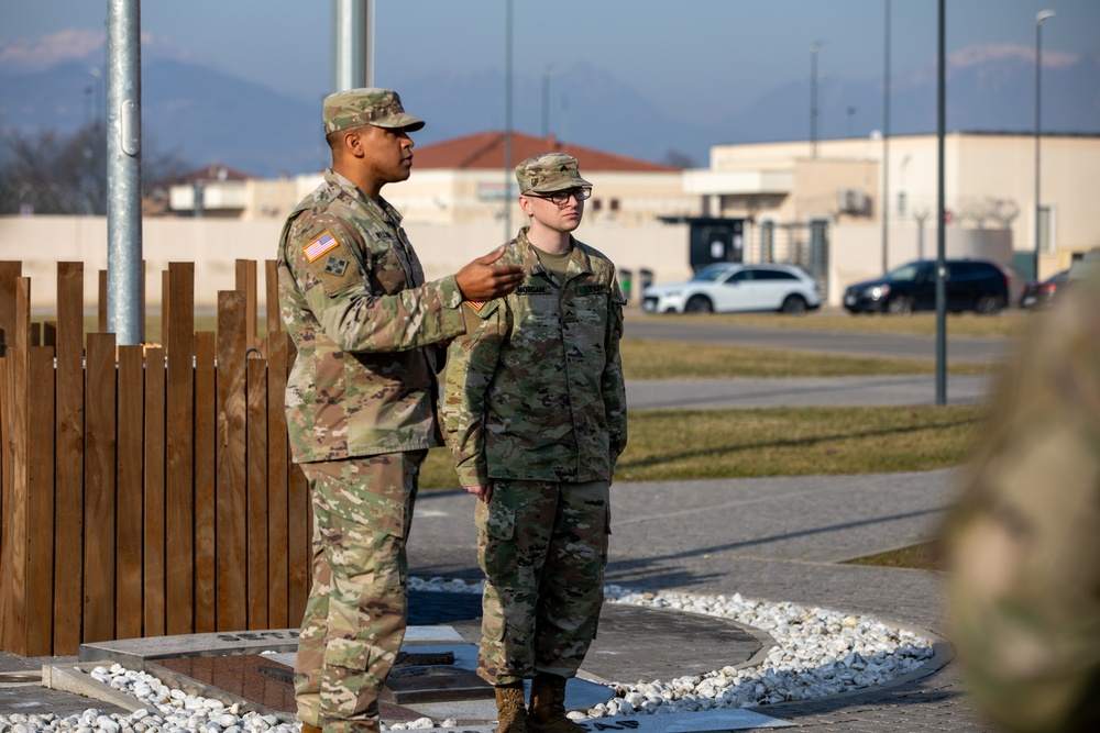 Corporal William Morgan Promoted to Sergeant