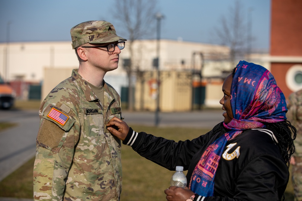 Corporal William Morgan Promoted to Sergeant