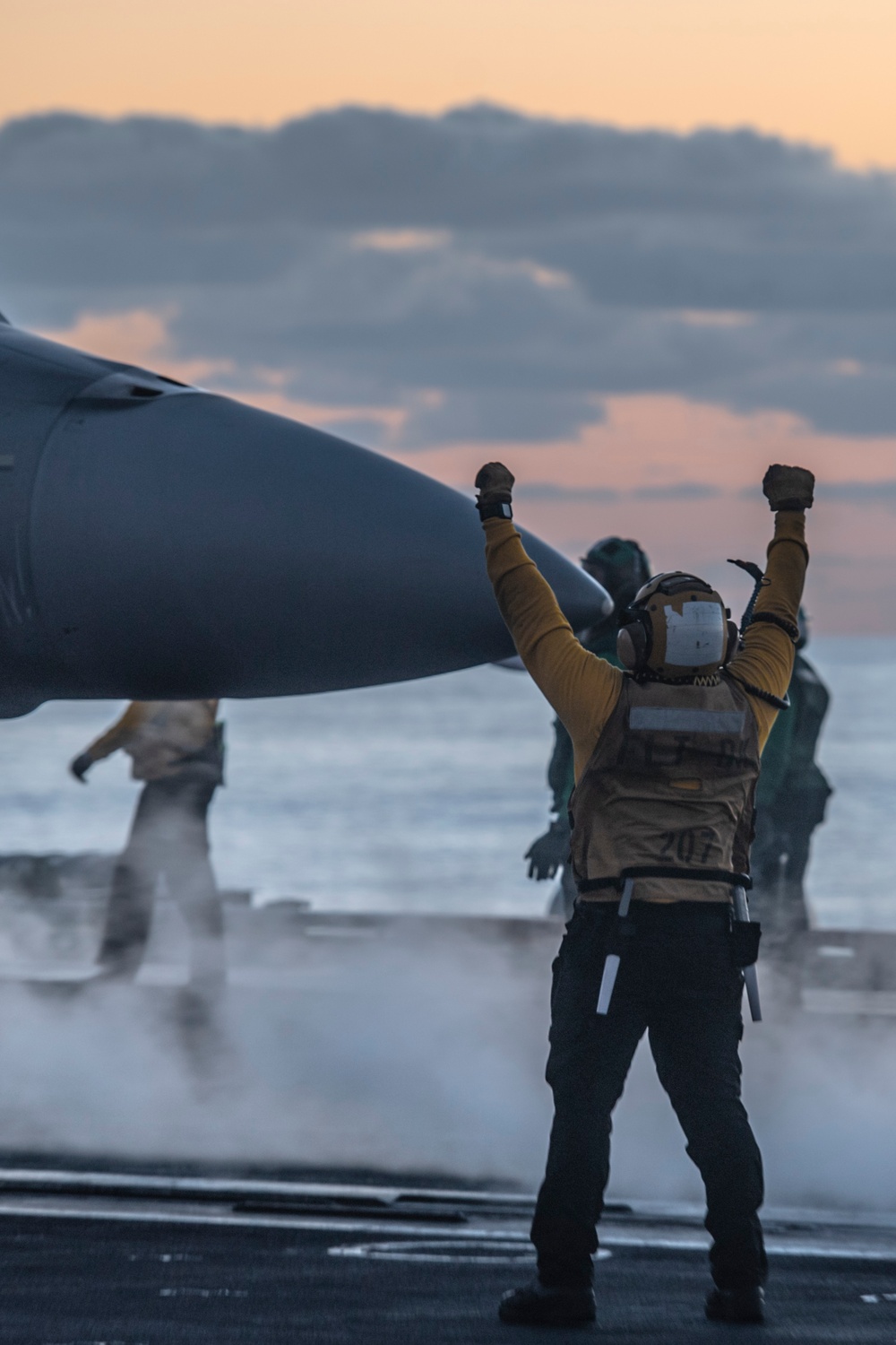 Theodore Roosevelt Flight Ops in U.S. 7th Fleet