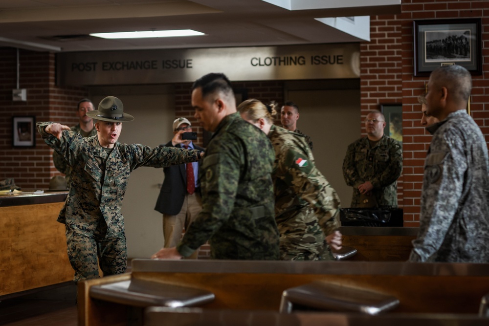 NETSAFA Visits MCRD Parris Island