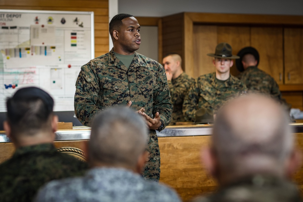 NETSAFA Visits MCRD Parris Island