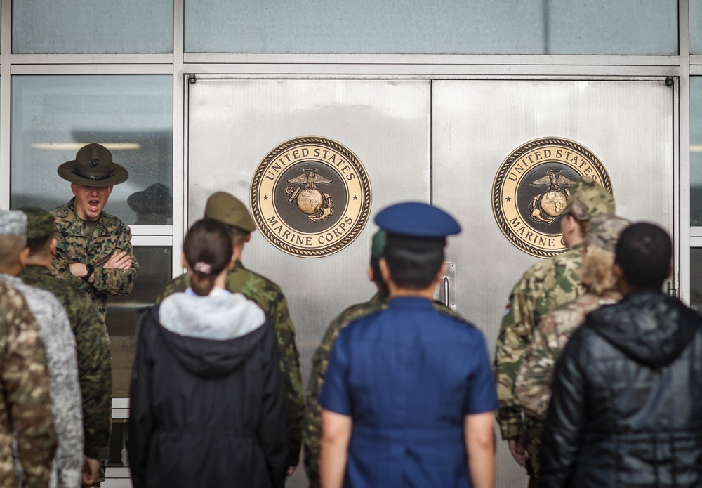 NETSAFA Visits MCRD Parris Island