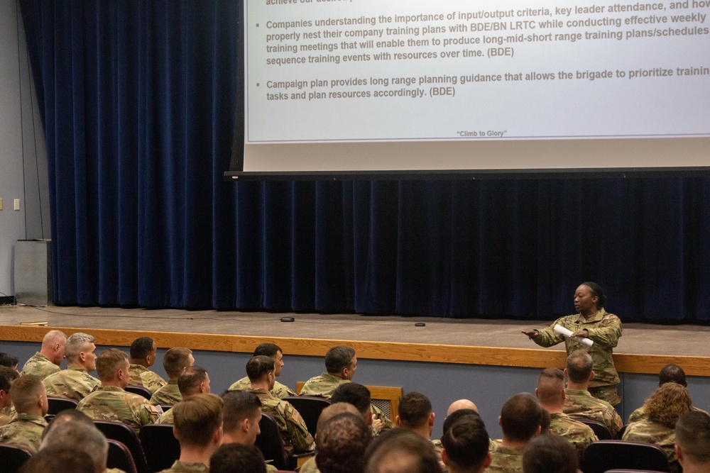 10th Mountain Division Holds Leader Development Conference