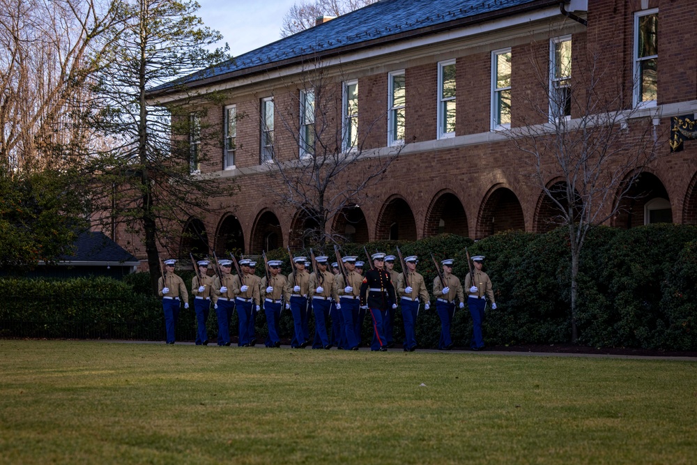 Rifle Ceremonial Drill School Evaluation