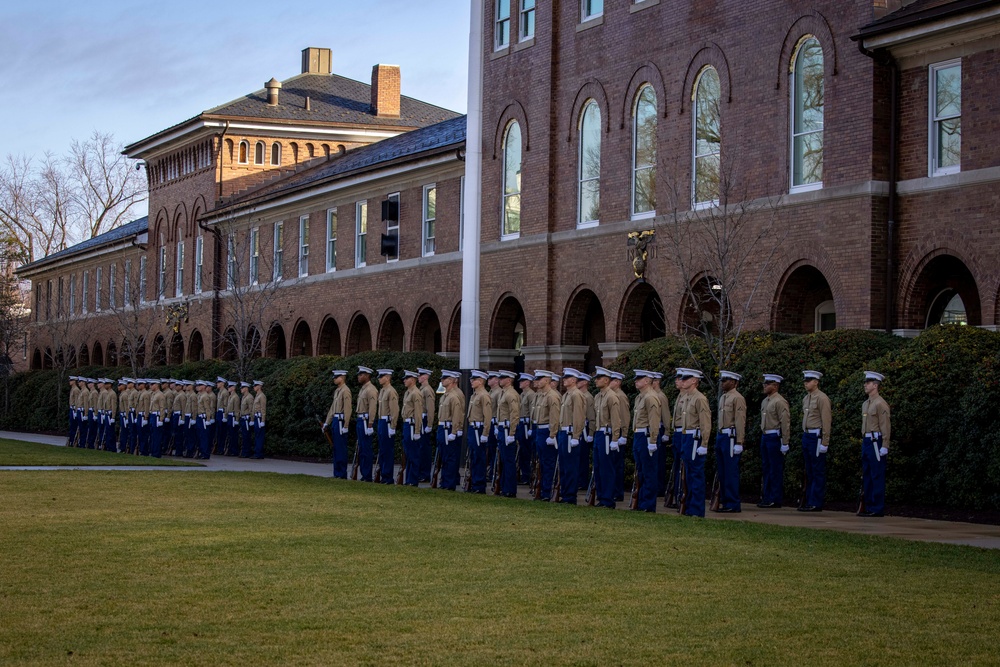 Rifle Ceremonial Drill School Evaluation