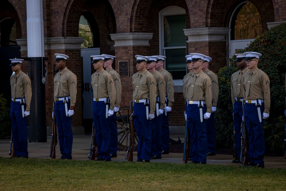 Rifle Ceremonial Drill School Evaluation