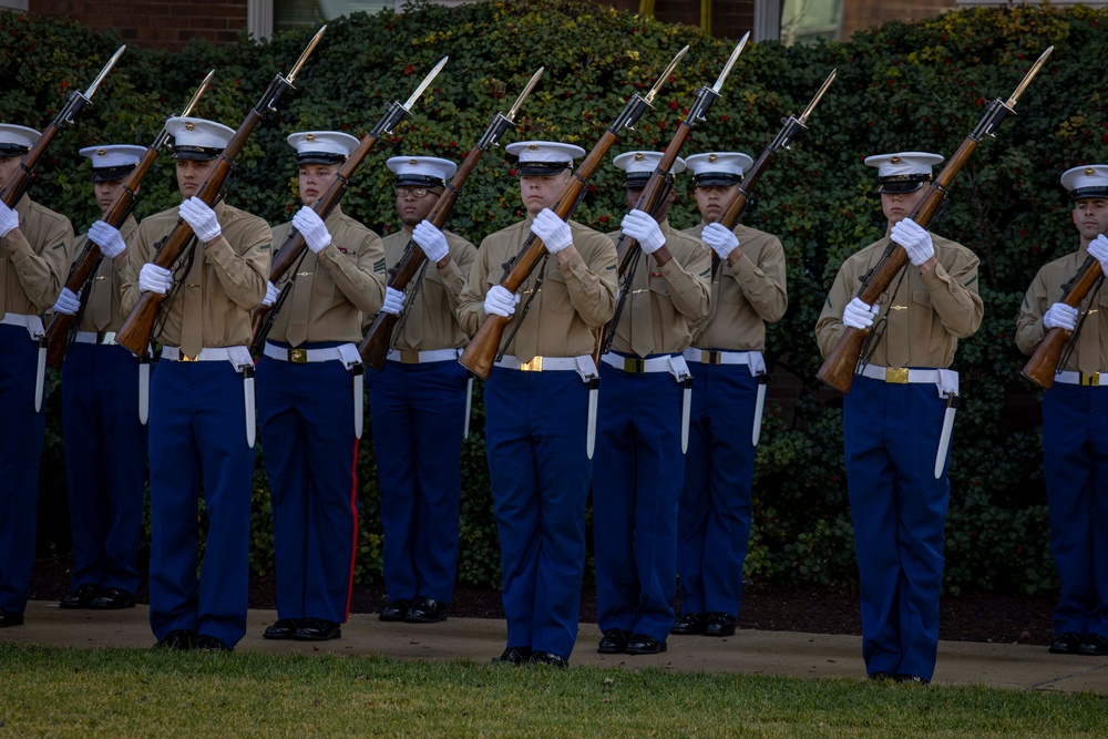 Rifle Ceremonial Drill School Evaluation